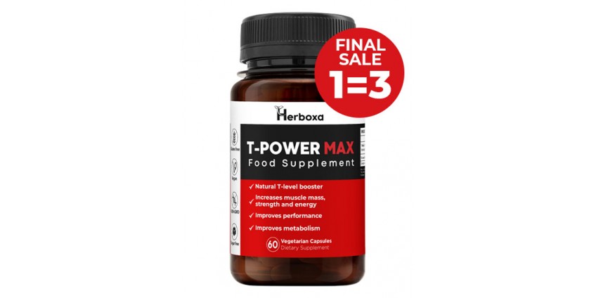 Herboxa® T-Power MAX | με το Tribulus Terrestris