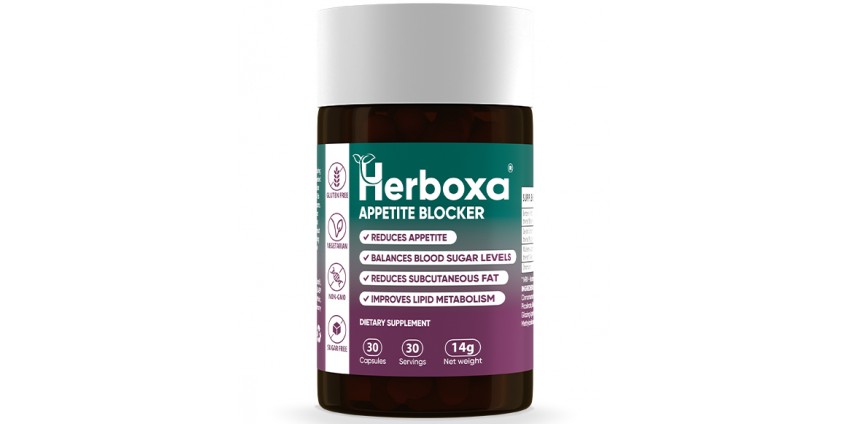 Herboxa® APPETITE BLOCKER | Πάρτε τον έλεγχο της όρεξής σας και απολαύστε τα τρόφιμα που αγαπάτε